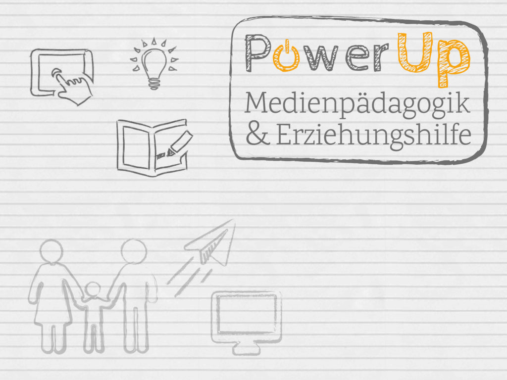 Logo Power Up - Medienpädagogik & Erziehungshilfe